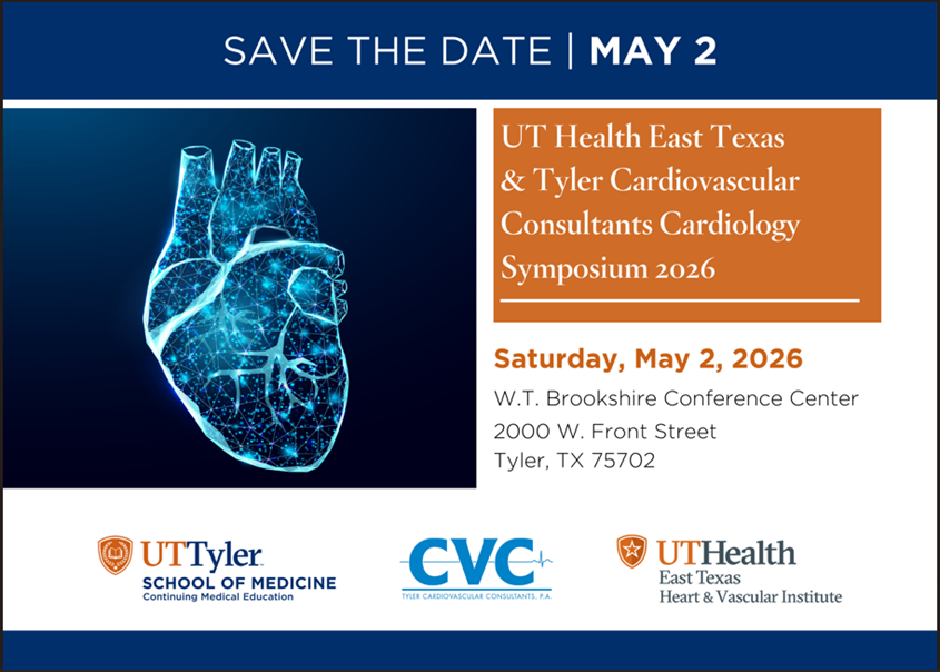UTHET/CVC Cardiology Symposium 2026 Banner